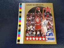 David Robinson All Star Game 1990 Hoops vs Charles Barkley Color Strip Oddball