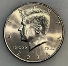 2012-P Kennedy Half Dollar - AU - About Uncirculated