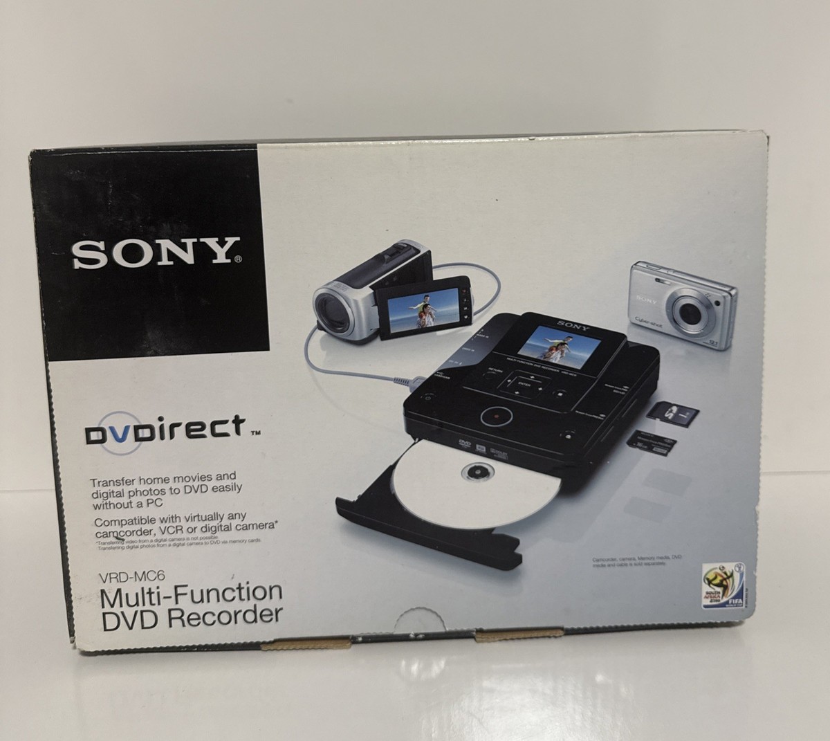 Sony VRD-MC6 DVD Recorder Transfer Home Movies VCR To DVD/ DVD