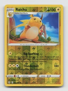 Raichu 050/203 Evolving Skies Reverse Holo