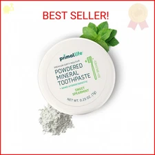 Primal Life Organics - Dirty Mouth Toothpowder, Tooth Cleaning Powder, Flavored