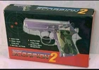 SCORPION 2 Controller GUNCON Light Gun Ps2 Camo Grips Works On CRT TVS Vintage