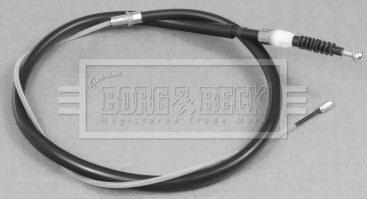 Borg & Beck BKB3087 Parking Brake Cable Pull Rear Right Left Fits VW Touran