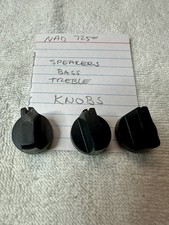 NAD 7250 Knobs For Speakers, Bass, Treble