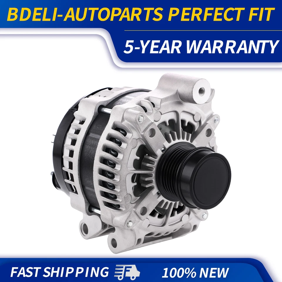 Alternador nuevo para Ram ProMaster 1500 2500 3500 2014-2020 3,6 L V6 180A Foto 2 de 4