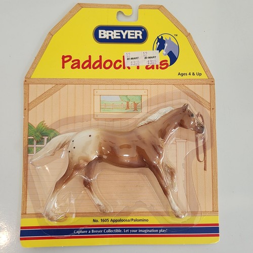 Nuevo/sin abrir Breyer Horse Paddock Pals No. Juguete Appaloosa Palomino 1605 de colección - Imagen 2 de 9