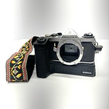 Asahi Pentax ME SLR 35mm Film Camera Body Only Vintage w/ Neck Strap Untested