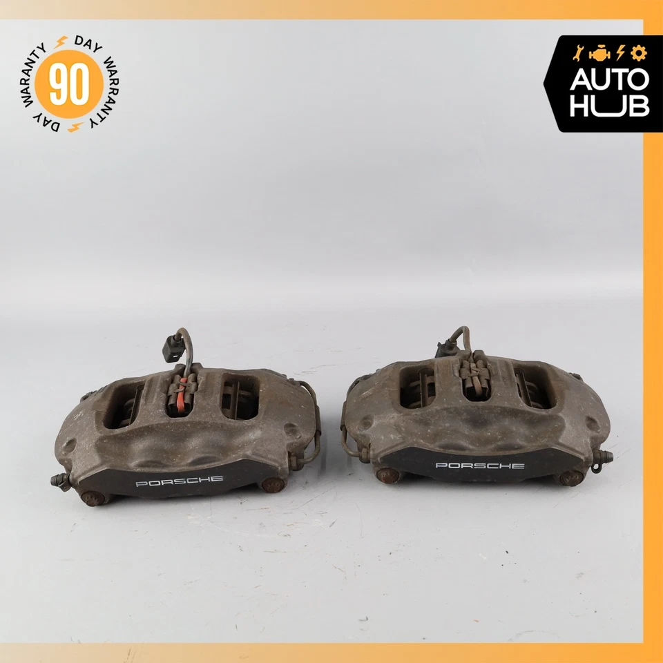 Juego de pinzas de freno traseras 10-24 Porsche Panamera 970 4/119 970352425 OEM 91k Foto 2 de 4