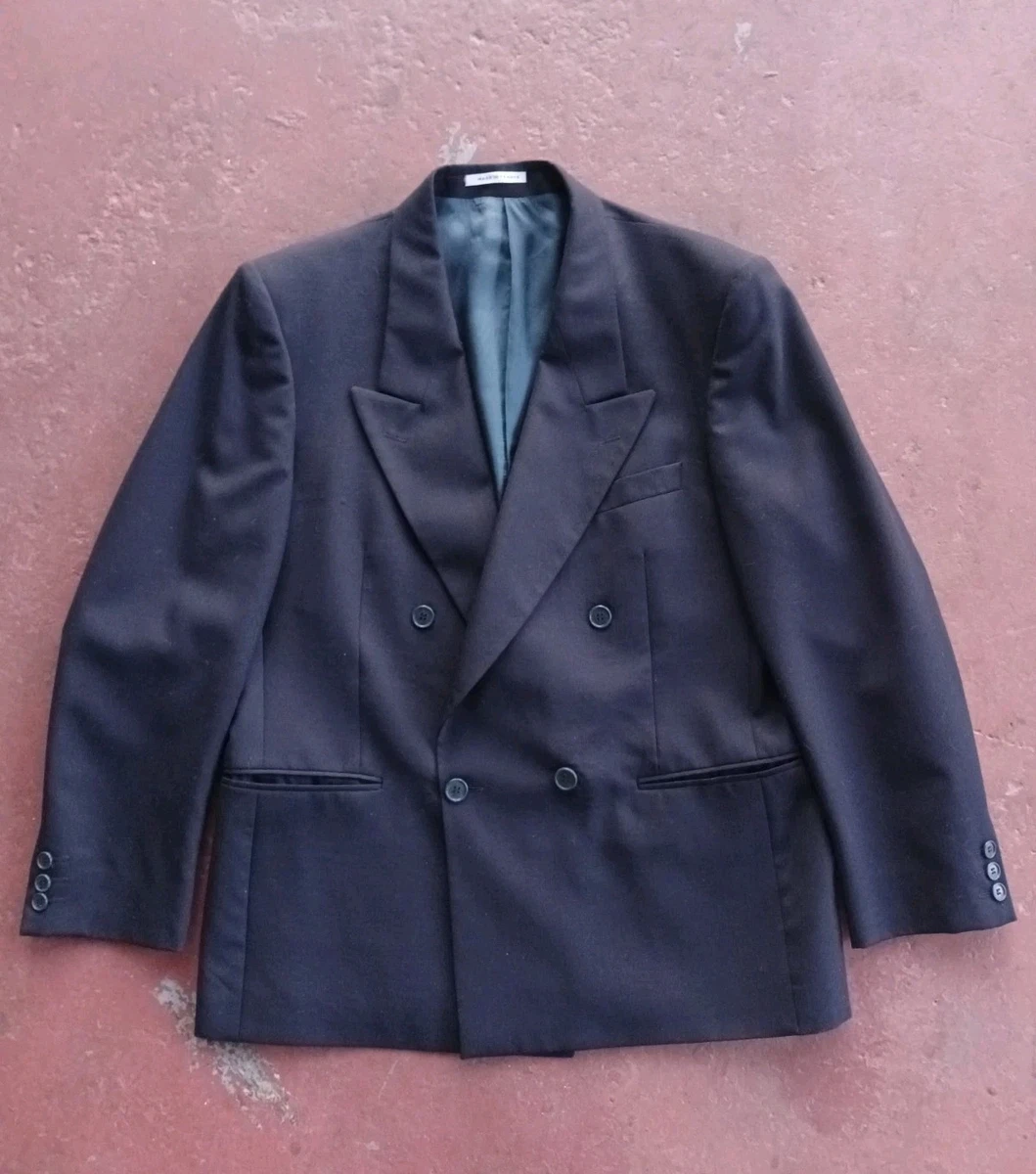 Saint Laurent Blue Double-Breasted Suits & Blazers for Men for