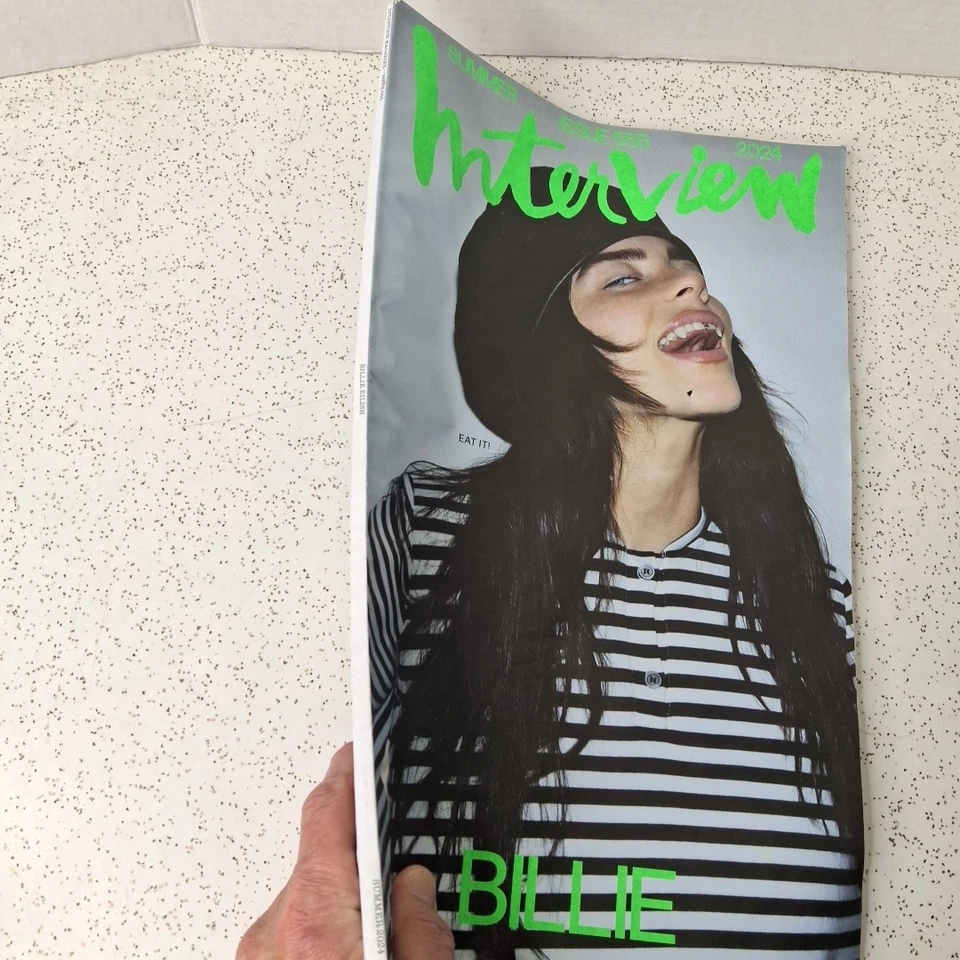 Interview Magazine Issue 555 Summer 2024 Lana Del Rey X Billie Eilish - Image 4 of 4