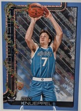 2025-26 Topps Holiday - Kon Knueppel Holiday Light Blue & White Glitter (RC)