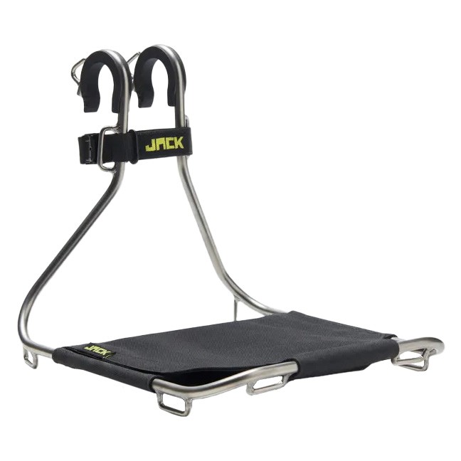 Цельнозер циклы встраиваются в велосипедную стойку, Передняя стойка, Серебристый