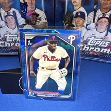 2024 Bowman Chrome Sapphire Edition - Prospects Jalvin Arias #BCP-226 (RC)