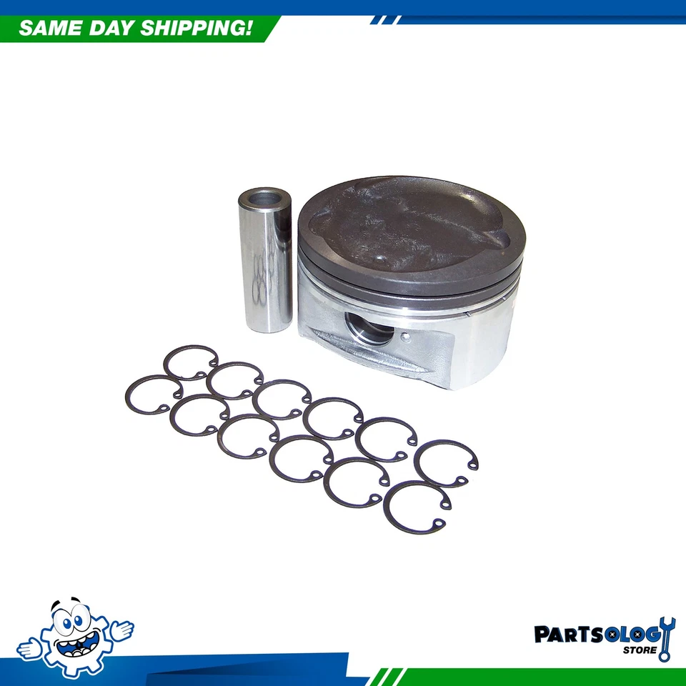 DNJ PRK354 Piston and Ring Kit For 2004 Isuzu Axiom Rodeo 3.5L V6 DOHC 24V 6VE1 - Image 4 of 4