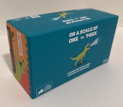 Exploding Kittens On a Scale of One to T-Rex Card Game