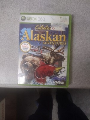 Cabela's Alaskan Adventures (Microsoft Xbox 360, 2006) CIB, with Manual,tested
