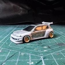 1/64 BODY KIT HONDA CIVIC EG HOTWHEELS 3D PRIKTED