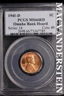 1941-D Lincoln Wheat Cent-PCGS MS 66 Red Choice Gem BU No Reserve #SLL386