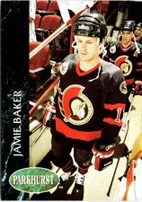 Jamie Baker 1992-93 Parkhurst #353 Ottawa Senators