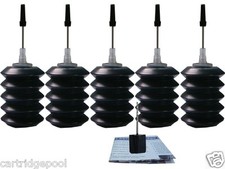 Black Refill Ink for CANON PG-30 MP140 MP190 MP450 460 MP470 MX300 MX310 5x30ml