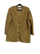 Koolaburra By Ugg Sherpa Oversized Shacket Jacket Sweater Size M