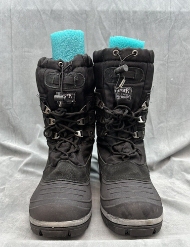 Ranger Insulated Winter Boots Thermolite Lined Lace Up Black Mens 12 Snow - Picture 5 of 13