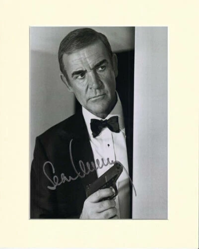 James Bond Collectable Autographs