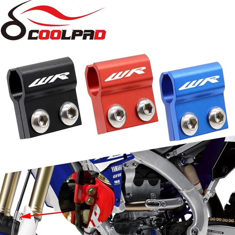 Держатель зажима направляющего переднего тормозного шланга для YAMAHA WR250R WR250F WR450F WR 250X - Изображение 2 из 4