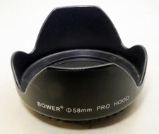 58mm Petal shaped Lens Hood screw on type for 18-55mm IS lenses