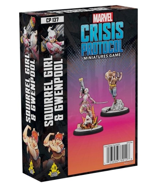 MARVEL CRISIS PROTOCOL: SQUIRREL GIRL & GWENPOOL   - INGLES MCP