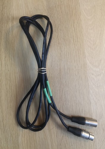 NEUTRIK MICROPHONE CABLE NC-MX 10 Foot Live-wire 2245 USA