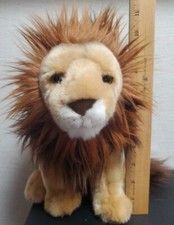 ADVENTURE PLANET - TAN BROWN LION PLUSH W MAN...
