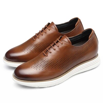 CHAMARIPA ELEVATOR SHOES HEIGHT INCREASING TALL MEN DRESS SHOES GET 7CM TALLER CHAMARIPA ELEVATOR SHOES HEIGHT INCREASING TALL MEN Casual  main image 3