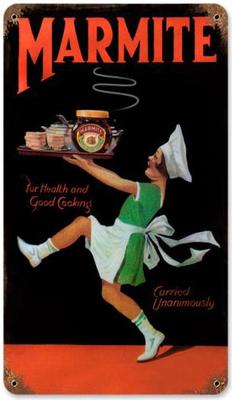 Vintage Cooking Marmite Spread Metal Sign Shop Cafe Restaurant Diner PTS268