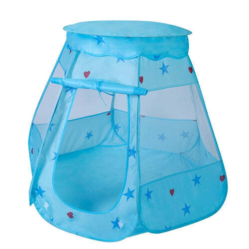 [Pack of 2] Kids Pop Up Game Tent Prince Princess Toddler Play Tent Indoor Ou...