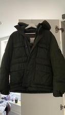 moncler utility cargo puffer coat / jacket for men