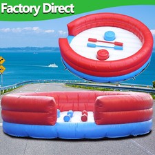 Inflatable Joust Arena Jousting Gladiator Duel Interactive Challenge Game Adults