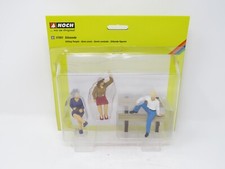 Noch G 17351 Set Figure Passeggeri Seduti Panchina Parco Uomo Donna Donna Persone