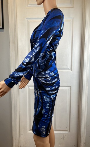 EMILIO PUCCI Abstract Print Silk Dress Size 38/ US 8 MSRP $2775 New Stunning! - Picture 2 of 9