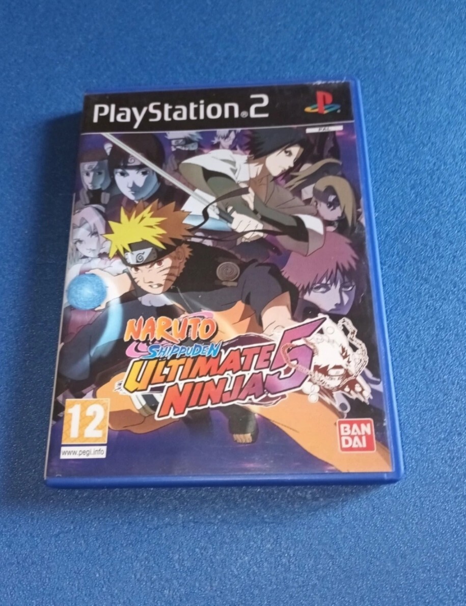 PS2 Playstation 2 Naruto Shippuden Ultimate Ninja 5