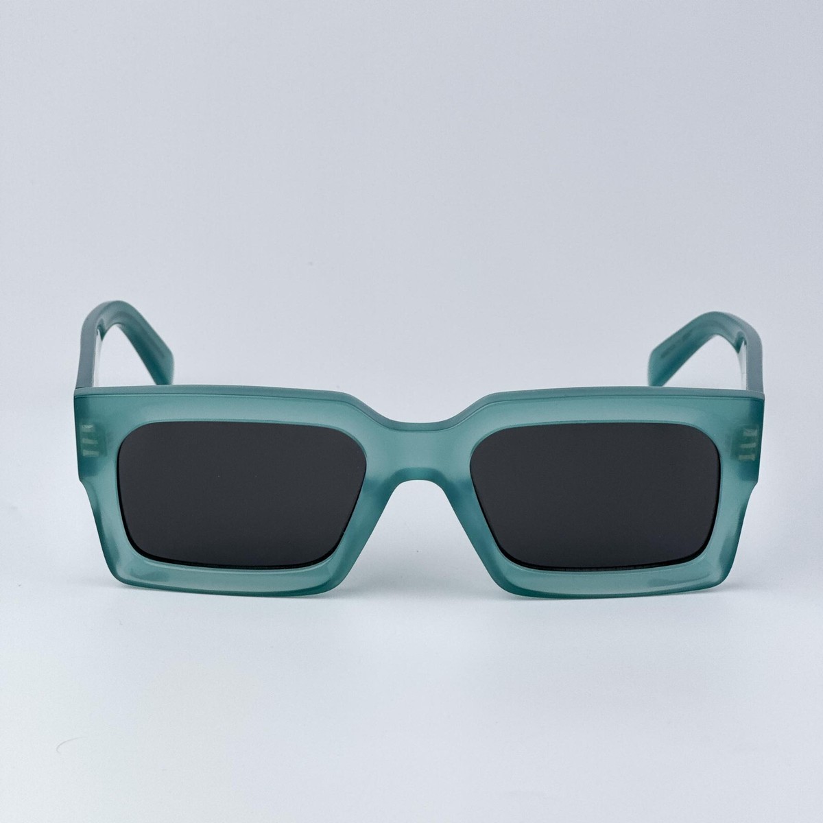 Celine Women Sunglasses Light Green Grey Square CL40280U 3  display picture 1