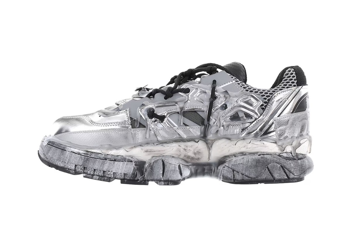 Maison Margiela シルバースニーカー MAISON MARGIELA - FUSION SNEAKERS - SILVER - SIZE 42 EU (9 US) | eBay
