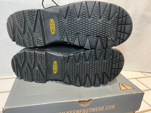 NEW Keen Men's Cleveland Waterproof Lace Up Hiking Boots Sz 10EE Black Steel Toe - Picture 7 of 12