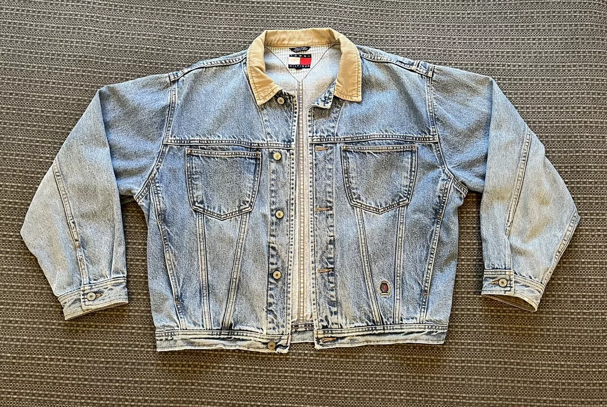 Tommy hilfiger jean jacket vintage cheap