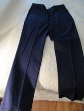 NWT Cintas 340-20 Men's Size 38 x 34 100 Cotton Navy Blue Uniform Work Pant