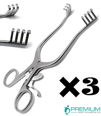 Retractor, Weitlaner, Blunt, 3 X 4 Prong, 7 2/3 In | Aspen - Foto 9