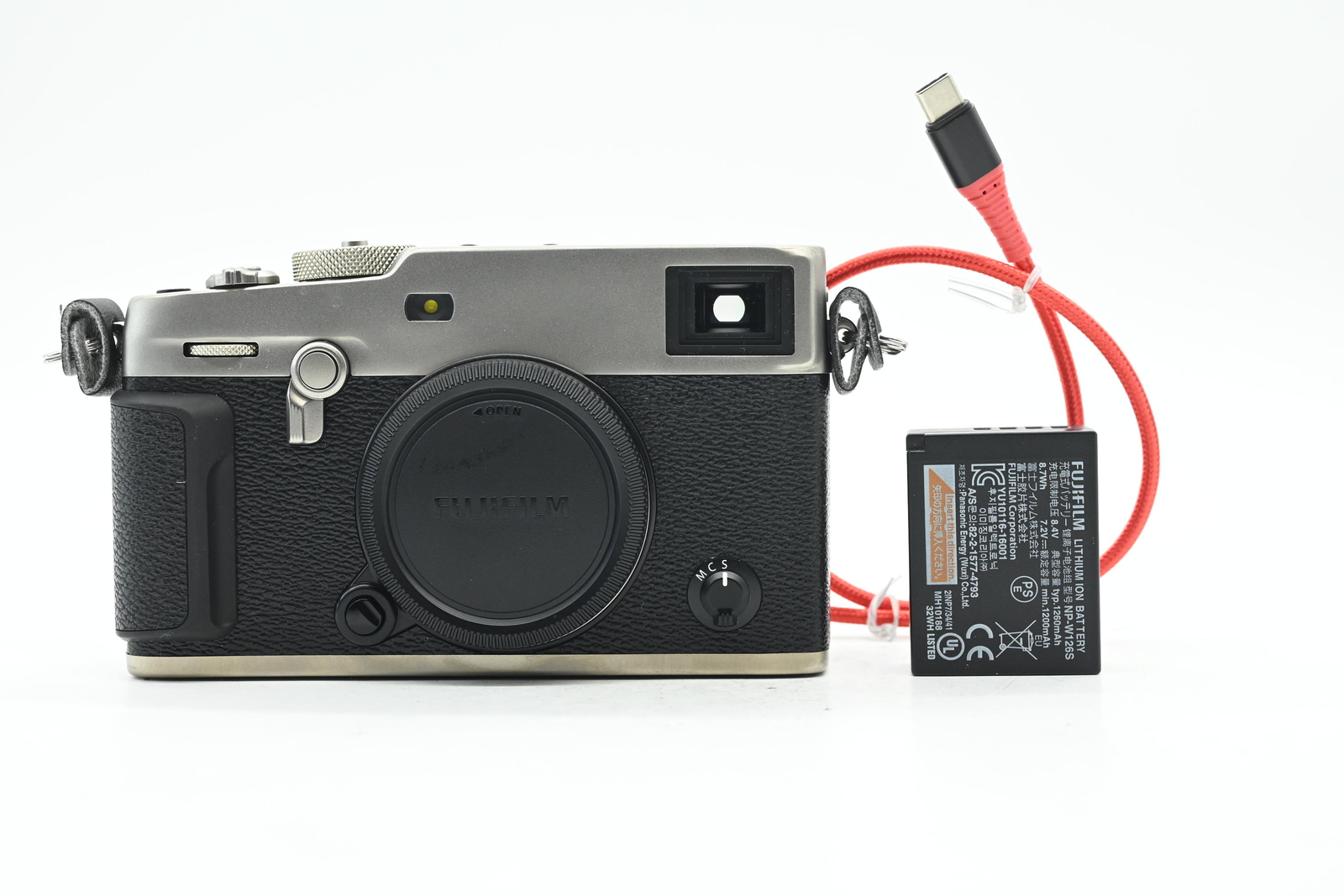 Fujifilm X-Pro3 26.1MP Titanium Mirrorless Camera Dura Silver #402