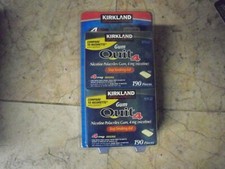 New  Kirkland Signature Quit Gum 4mg Nicotine Polacrilex