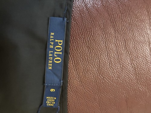 POLO RALPH LAUREN NWT Pleated Wrap Mini Skirt, Leather Buckle Detail - Picture 9 of 12