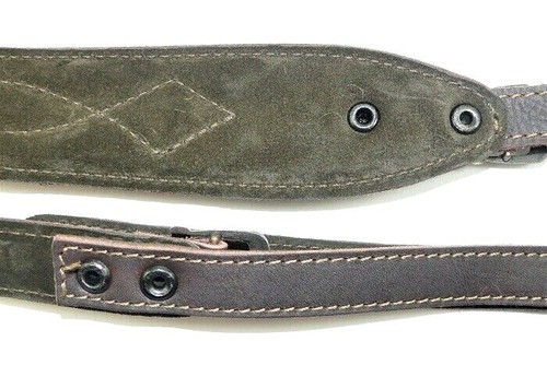 Leder-Gewehrriemen JORALTI 804 Veloursunterlage; Waffengürtel, Rifle Gun Sling - Bild 4 von 10